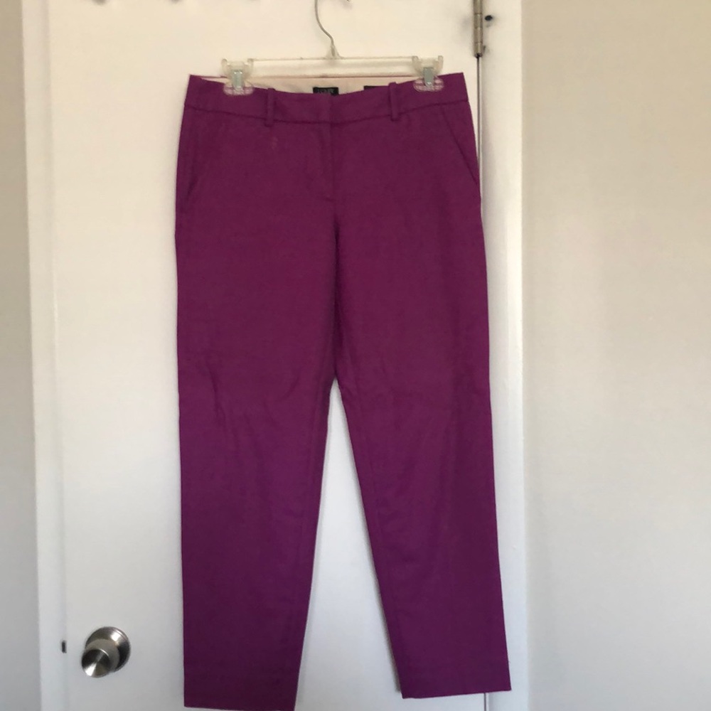 Purple dress pants